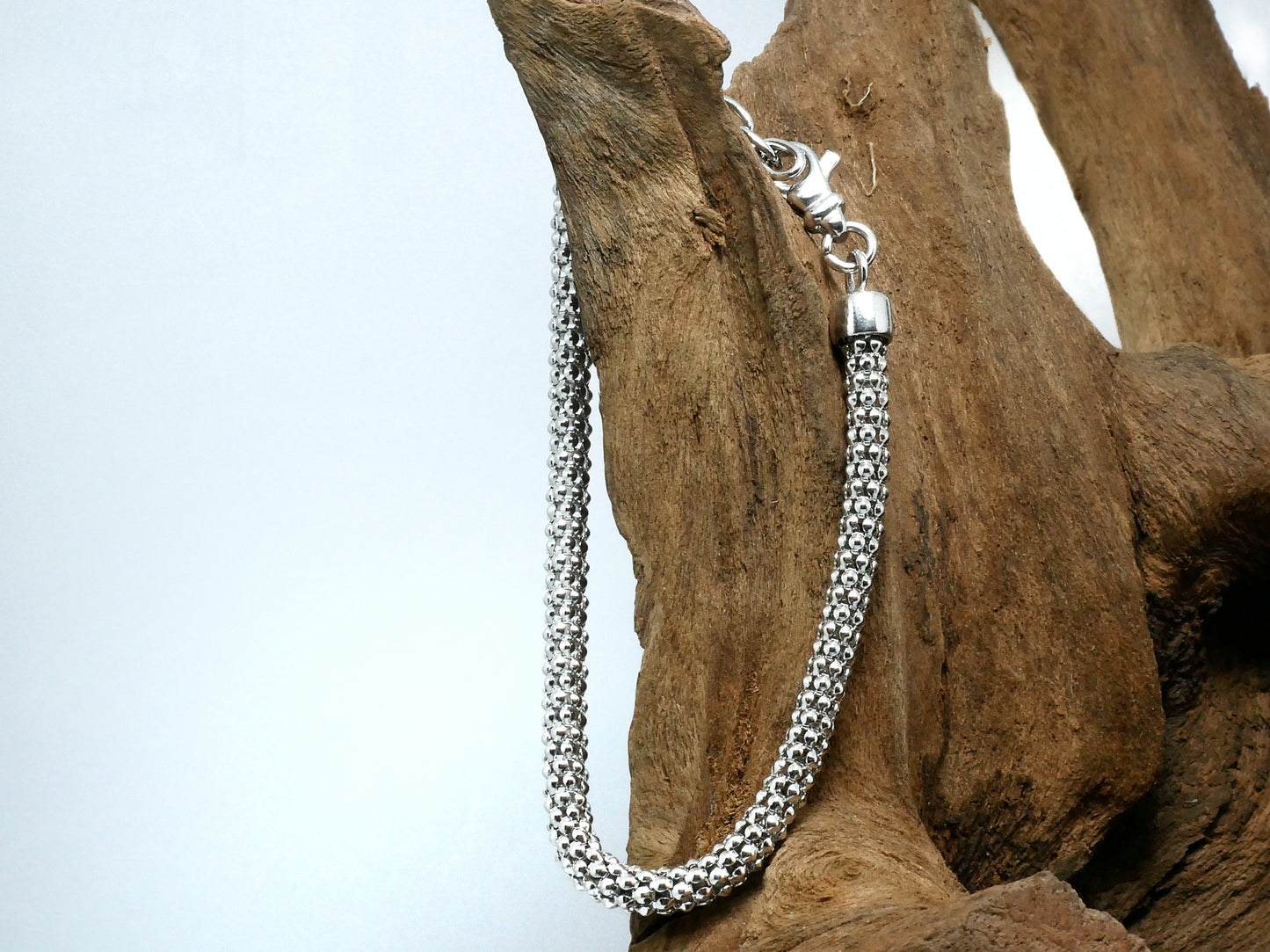 Bracciale in argento minimal