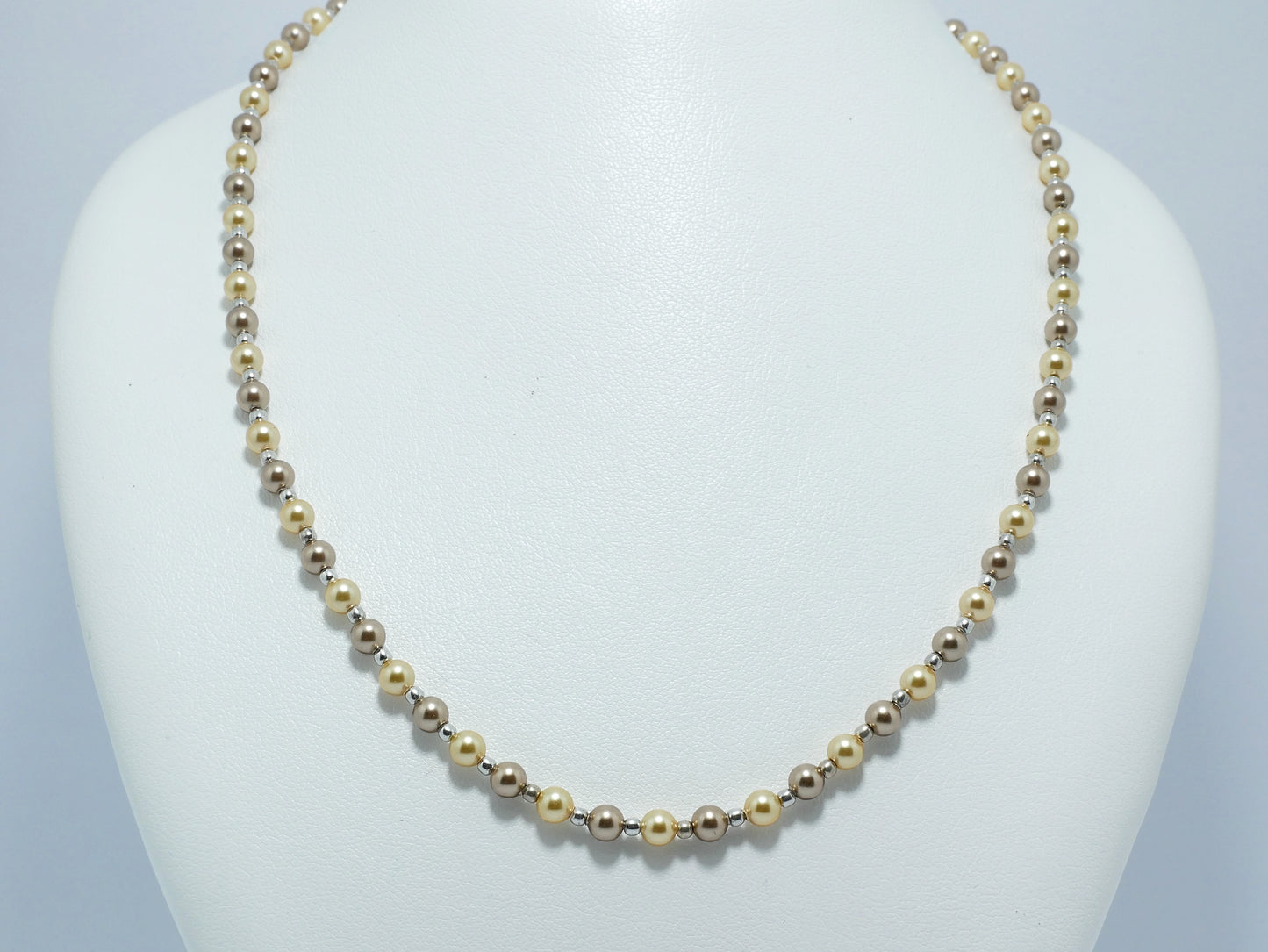 Collana di perle multicolor