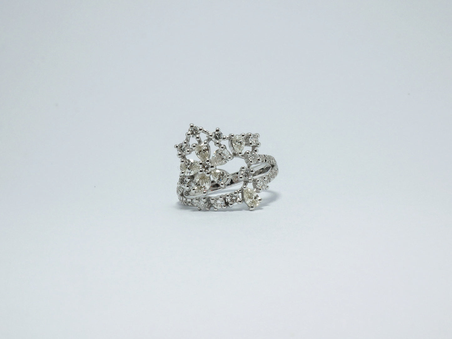 Anello fantasia a fiori