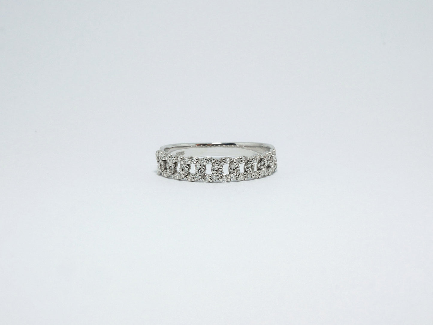 Anello fantasia a maglia groumette