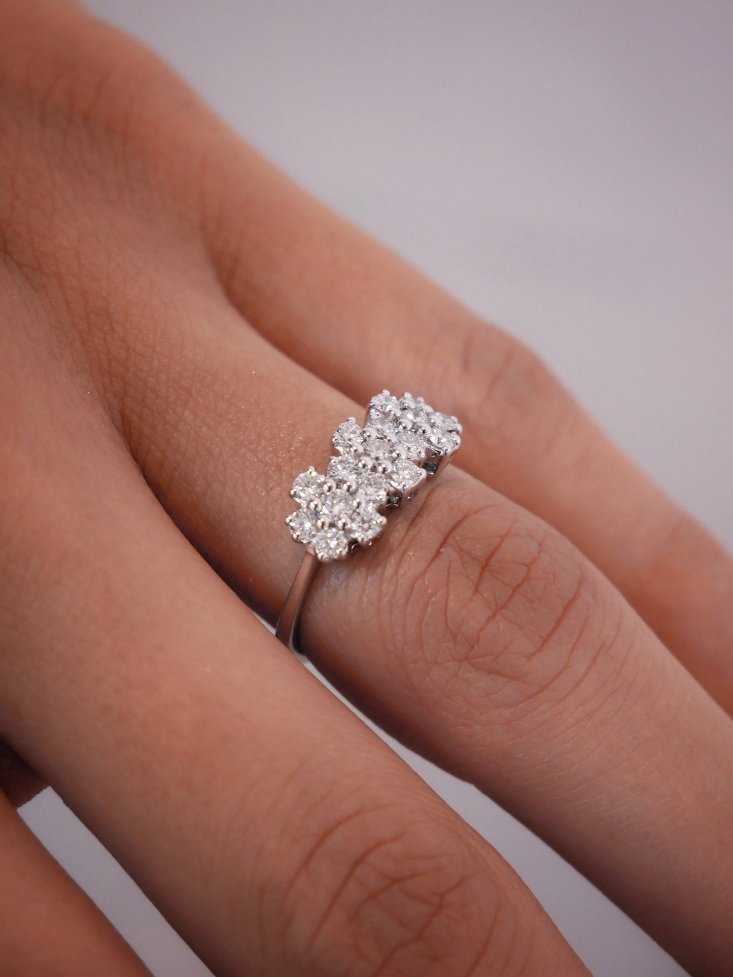 Anello fantasia a fiori