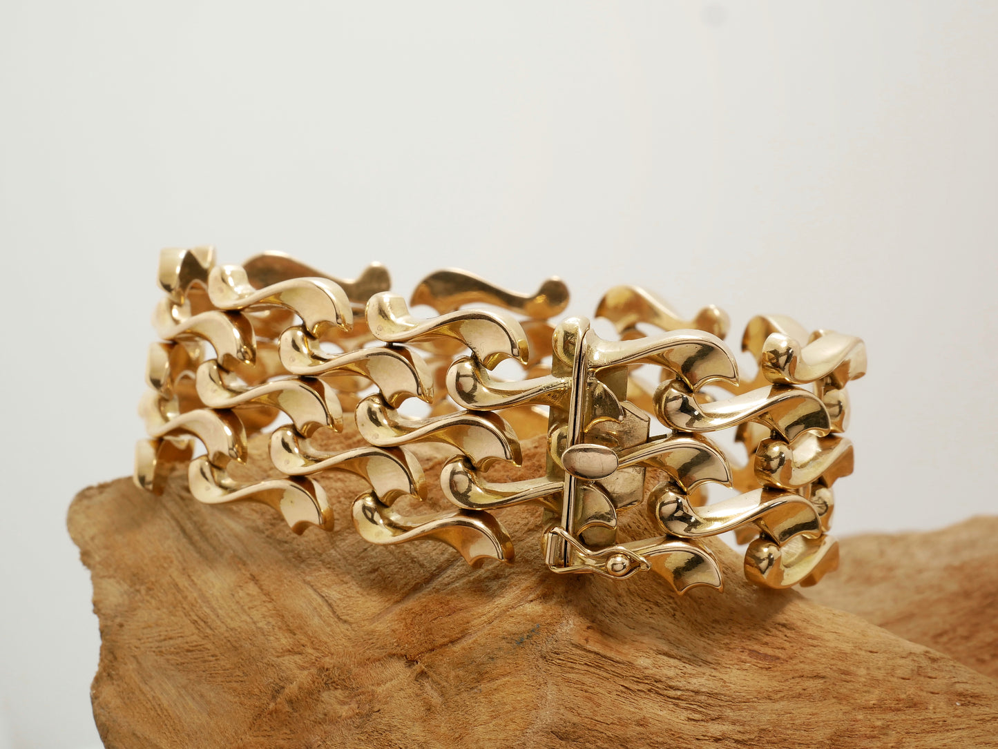 Bracciale in oro 18 carati vintage