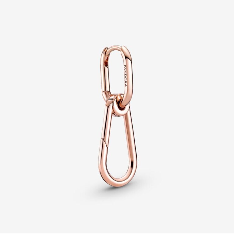 Orecchino Doppio Link Pandora ME