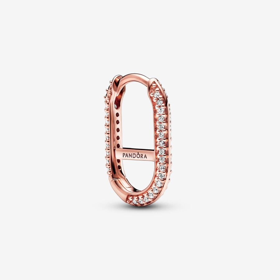 Orecchino Link Pietre Luminose Pandora ME