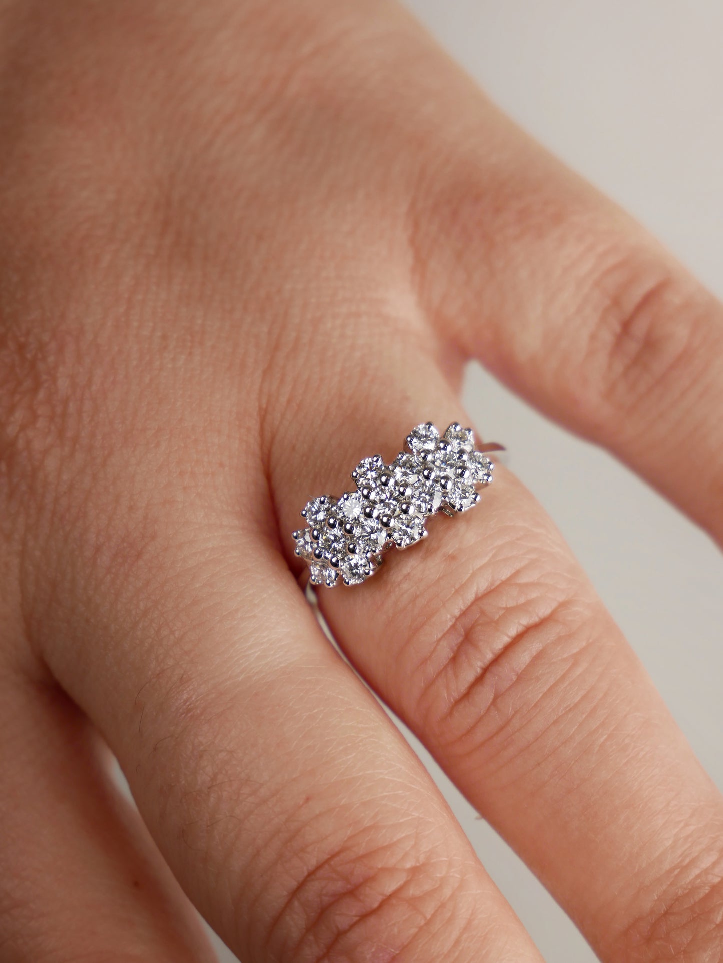 Anello fantasia a fiori