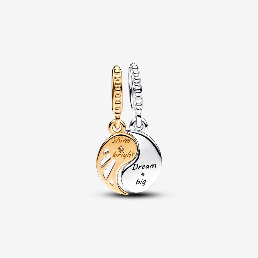 Charm Pendente Sole e Luna Divisibile