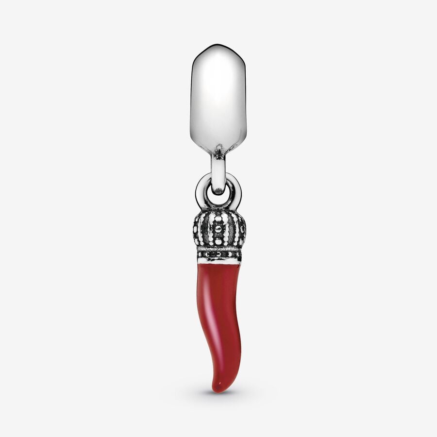 Charm Pendente Cornino portafortuna