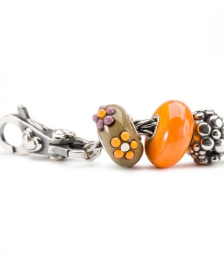 Bead in argento fiore Daisy Trollbeads