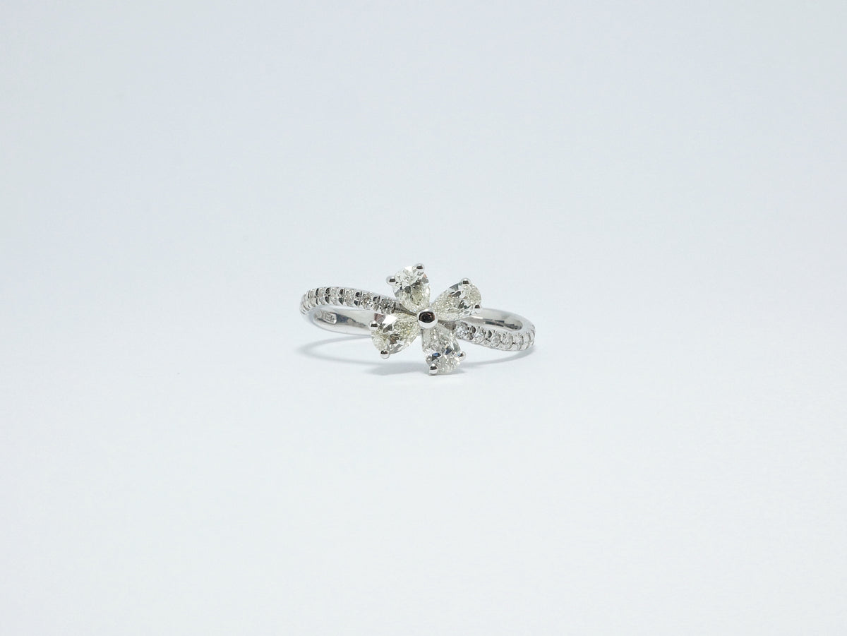 Anello Bypass A Spirale In Argento Placcato - Fatto A Mano Con Cucchiaio Vintage - Donna - Foto 2