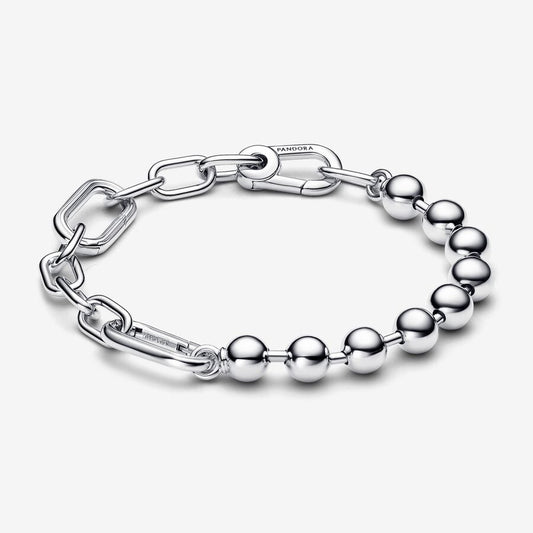 Bracciale Maglia Link e Sfere
